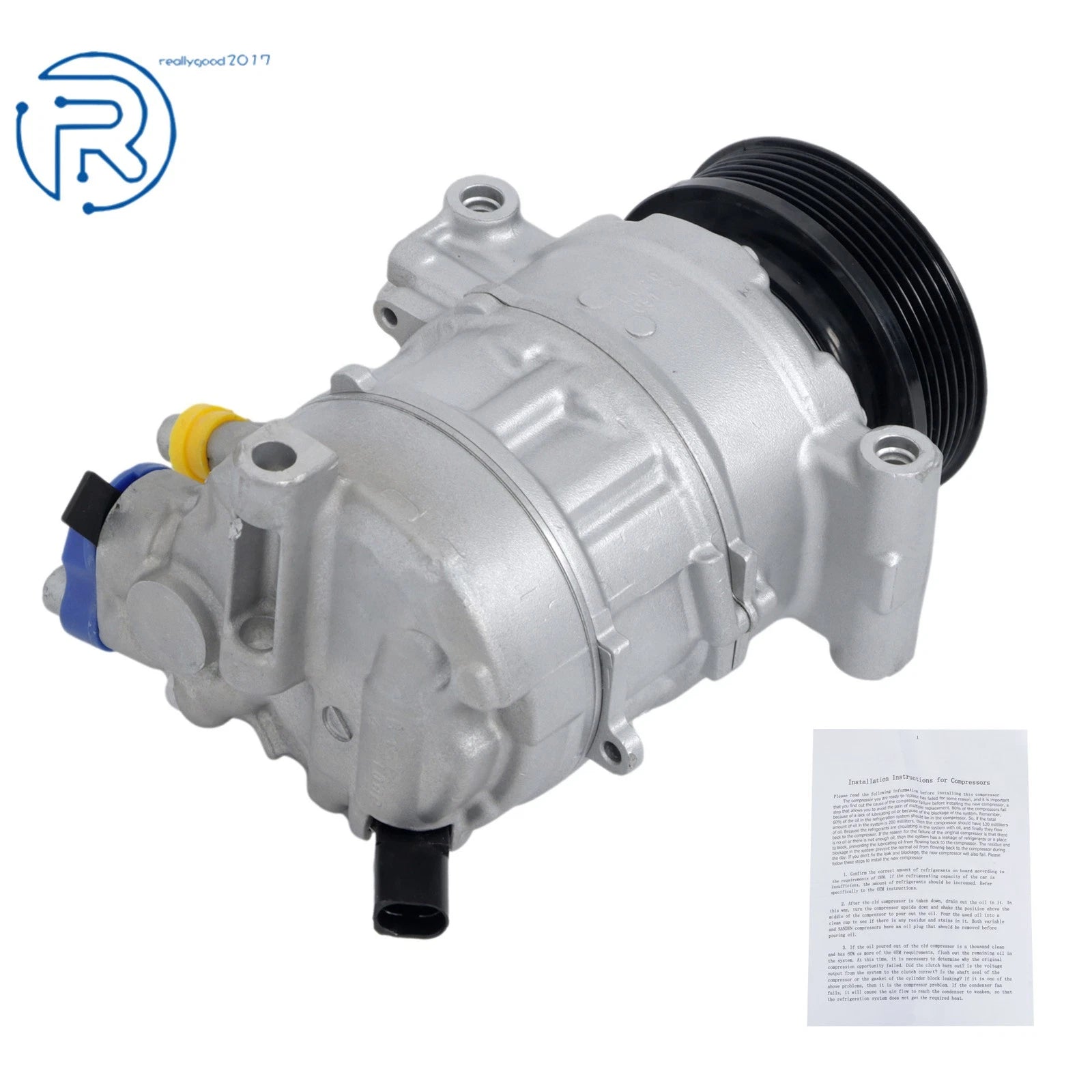 A/C Compressor for Audi A4 A6 A4 allroad A4 Quattro (2016–2020)