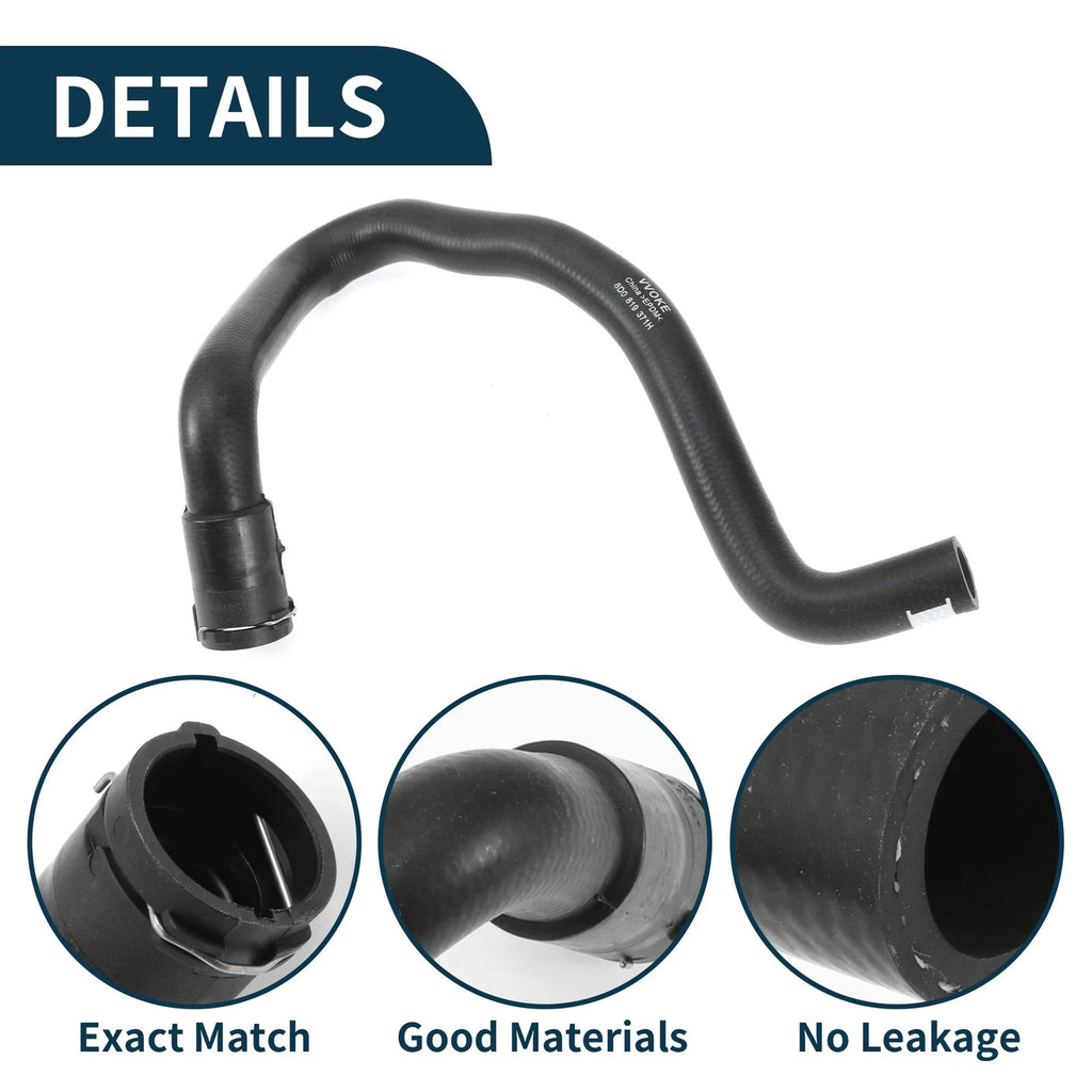 Radiator Hose Heater Water Inlet Pipe for Audi A4 (1997–2005) No. 8D0819371H