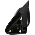Set of 2 Mirrors for Chevrolet Silverado 1500 (1999–2006) Black Manual Glass