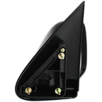 Set of 2 Mirrors for Chevrolet Silverado 1500 (1999–2006) Black Manual Glass