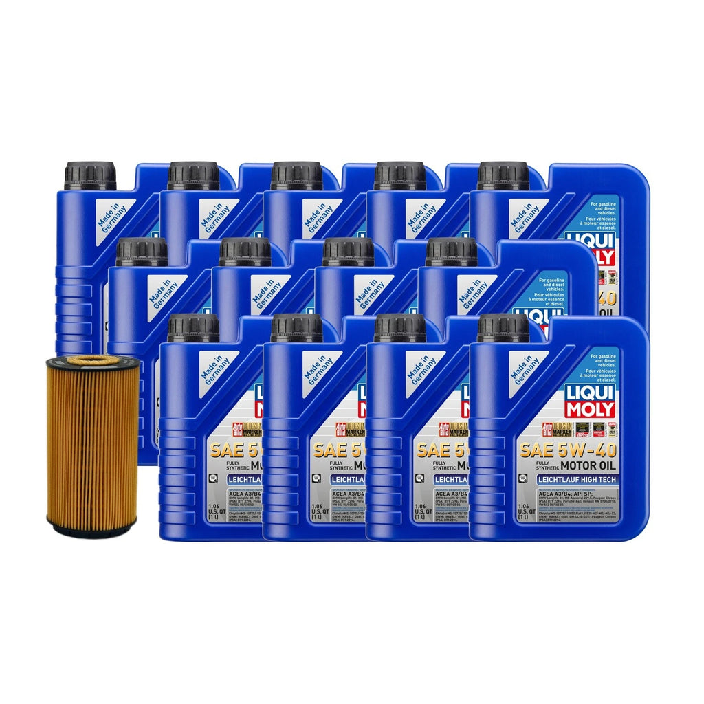 Liqui Moly 5W-40 Oil Change Kit for Audi BSB 6.0L (2013–2023)