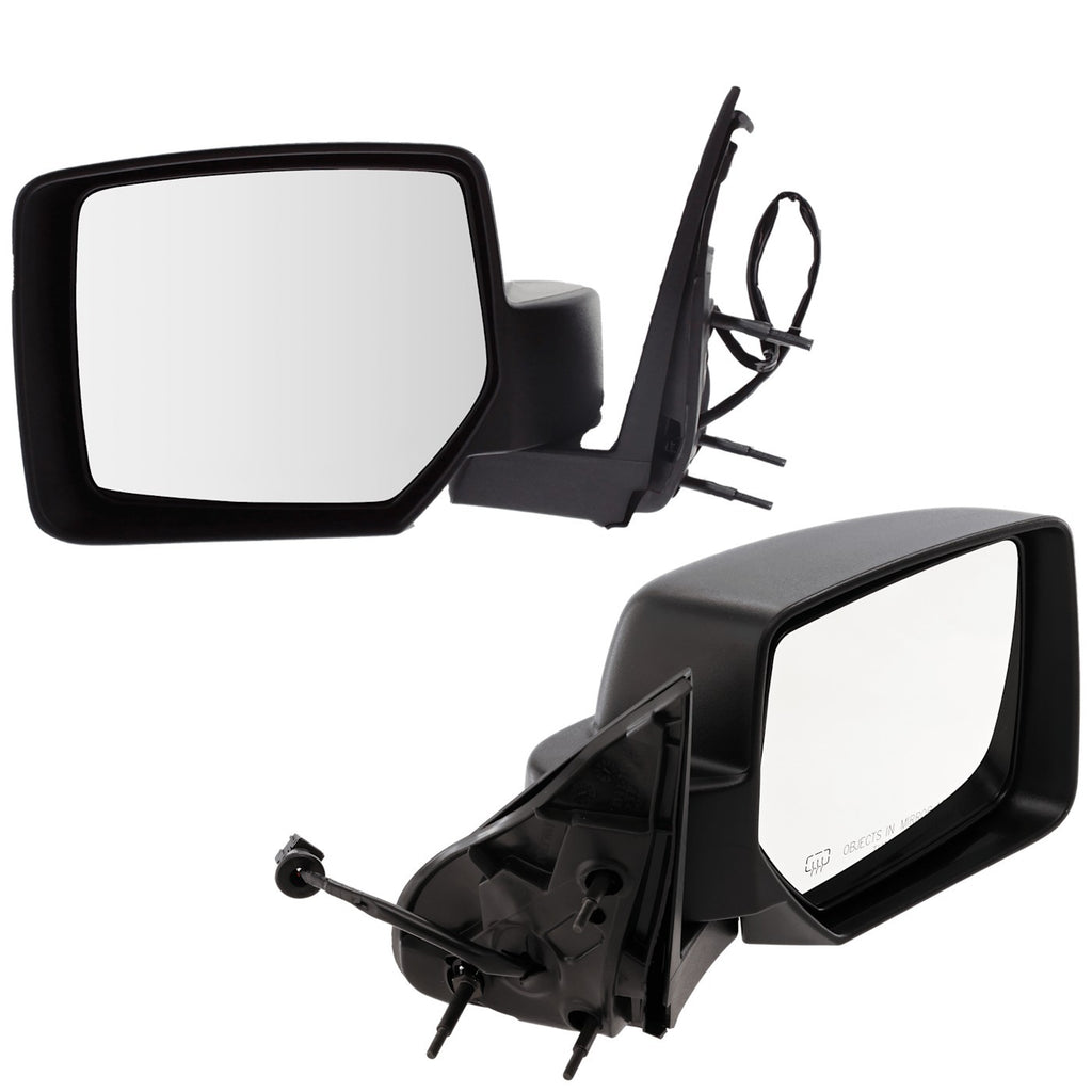 Set of 2 Heated Mirrors for Jeep Liberty
