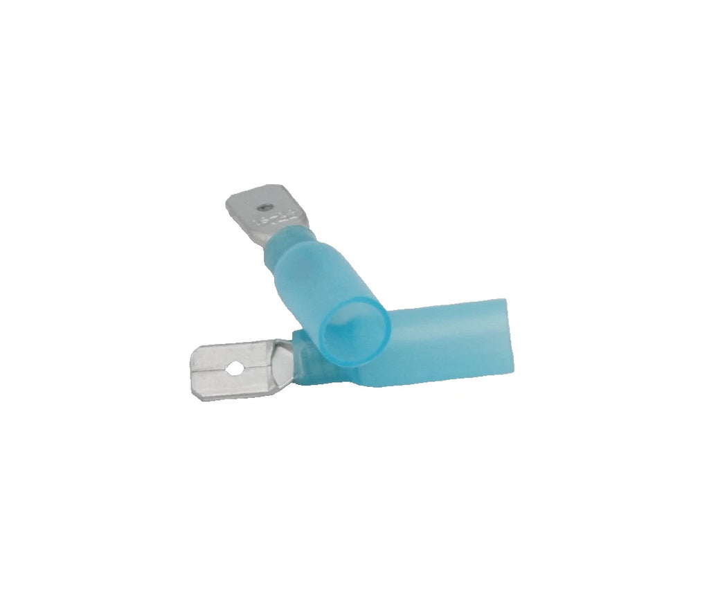 30-Pack Marine HDPE Heat Shrink T1/4" AB Terminal 14-16 AWG