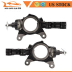 2PC Front Steering Knuckles with Ball Joint for Honda CR-V (2002–2006)