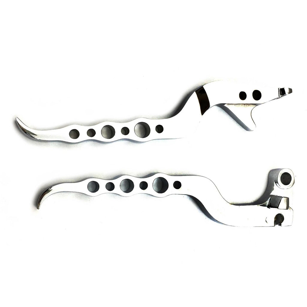Chrome Hand Brake Clutch Levers for Yamaha YZF R1 (1998–2003)