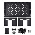 Black Steel Cargo Basket for Jeep Wrangler JK JL (2007–2026) Unlimited 4-Door