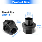 Set of 20 M22x1.5 33mm Wheel Nuts Sleeve Nuts for
