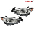 Halogen Projector Headlights for Mazda 6 (2014–2017)