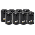Set of 8 Wix 51393 Engine Oil Filter Kit for (Spin-On)
