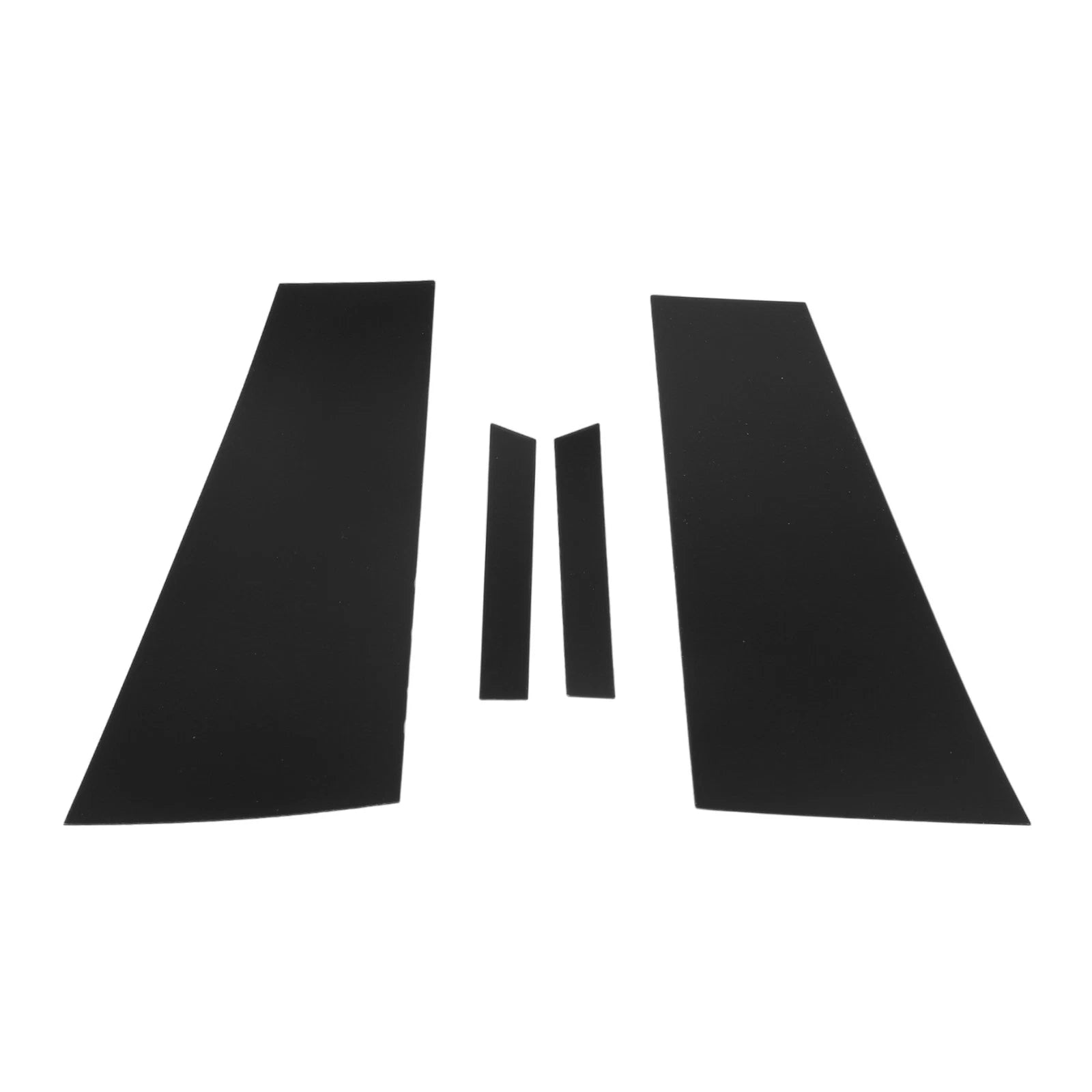 Set of 4 Car Pillar Window Trim Covers for Mercedes Benz CLS-Class (2012–2016) Black