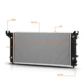Aluminum Radiator DPI-13398 for Silverado/Sierra 1500 (2014–2016)