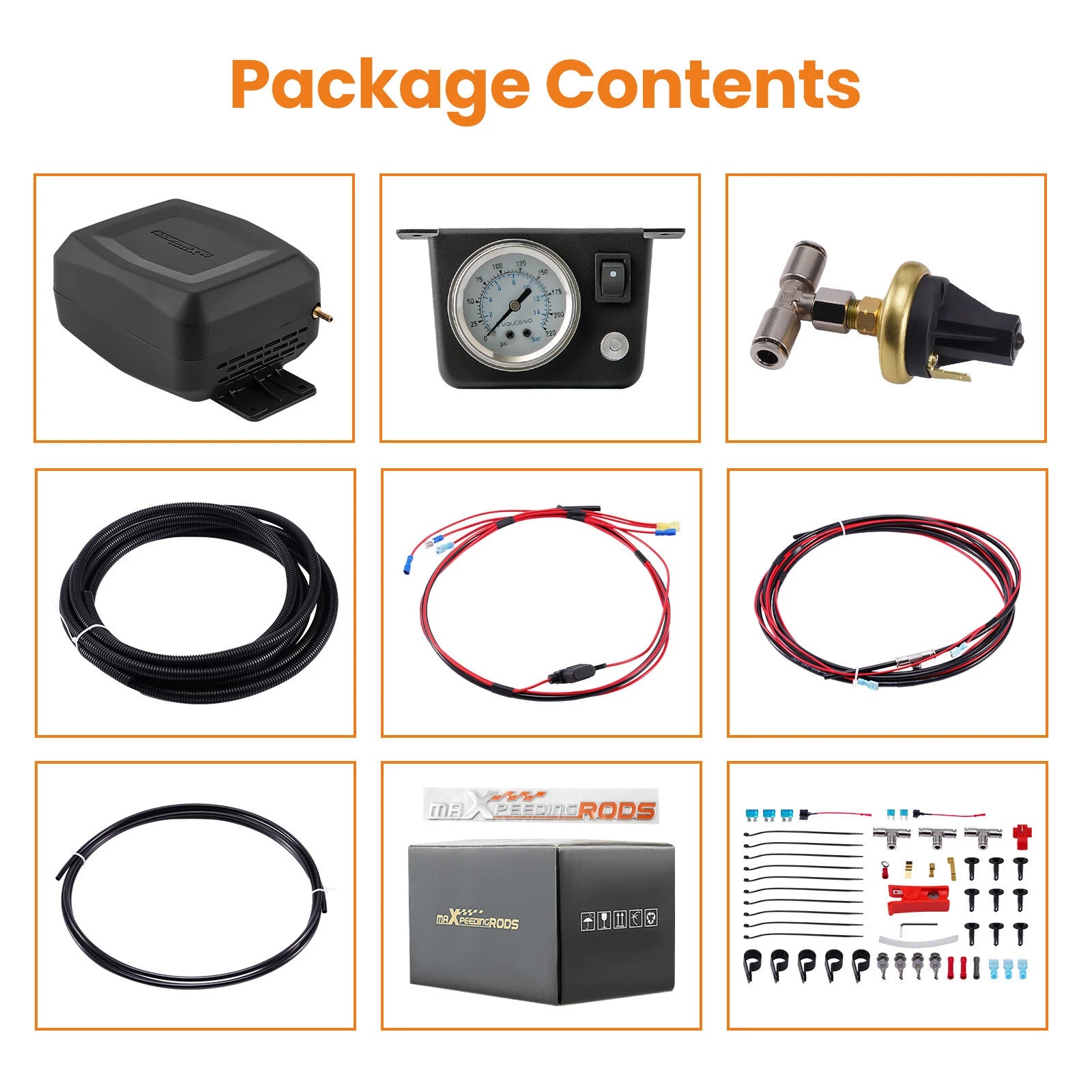 Air Suspension Springs Controller Kit for Ram 2500/3500 (2003-2018)