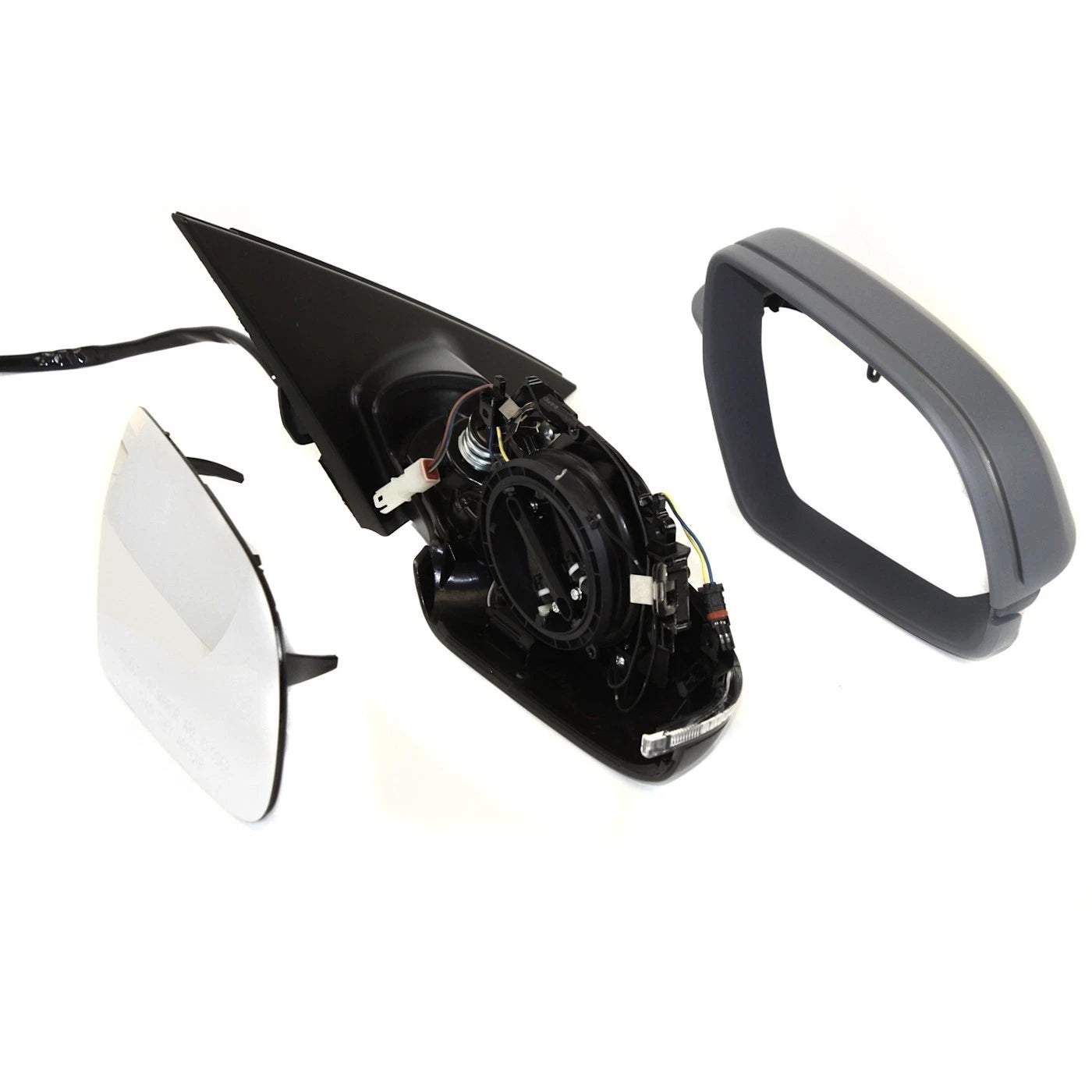 Power Mirror Set for Audi A4 (2010–2011) Manual Folding Heated Anti-Glare