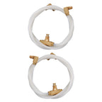 Pair Hydraulic Fluid Hose Lines for Chevelle 1968â1972