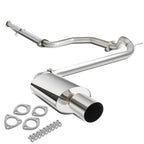 4" Round Muffler Tip Catback Exhaust System for Honda Civic ED (1989–1991)