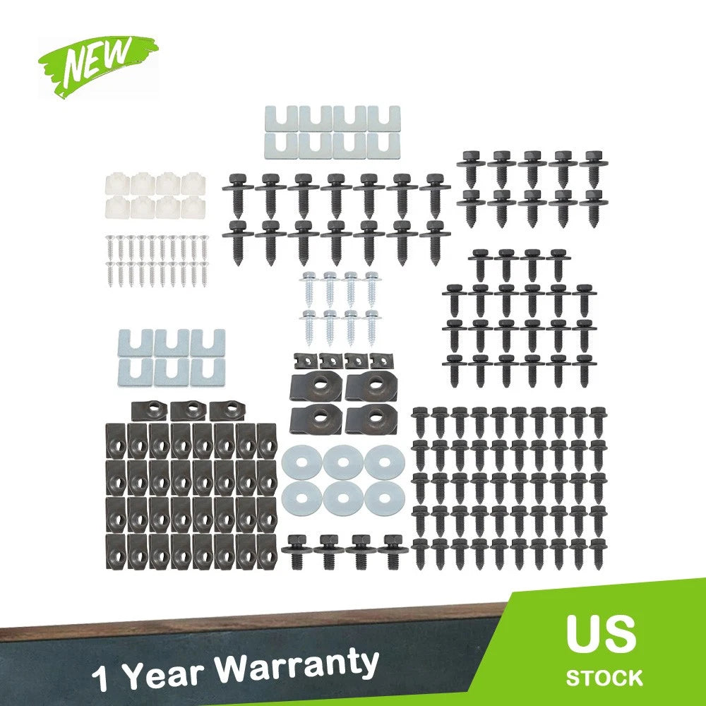 210pc Front End Sheet Metal Hardware Kit for Chevy Pickup Truck