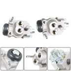 Set of 4 Front Brake Wheel Cylinders for Honda TRX300FW (1988–2000)