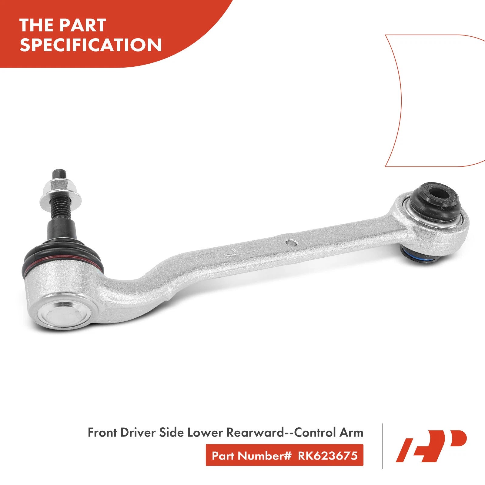Front Left Lower Control Arm with Ball Joint for Ford Mustang