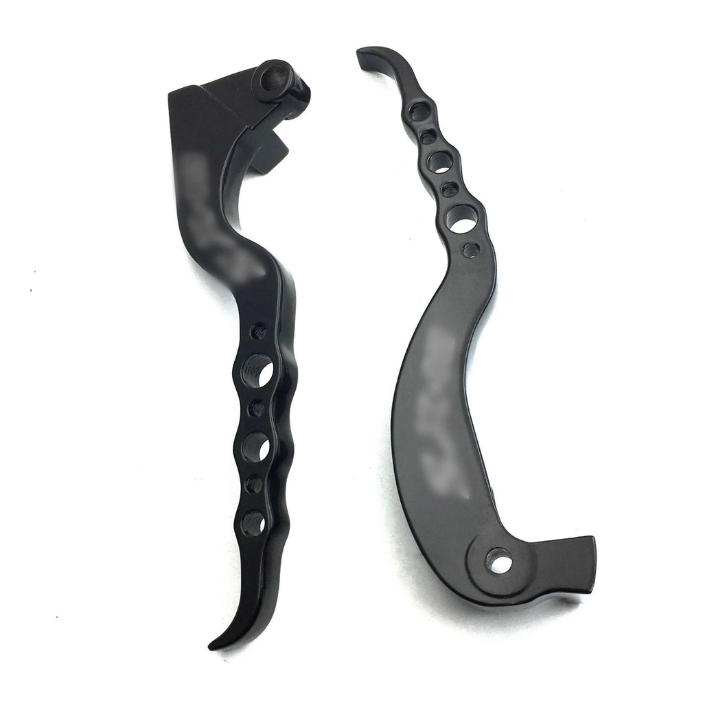 Black Hand Brake Clutch Levers Billet Aluminum for Kawasaki ZX-10R (2006–2007)