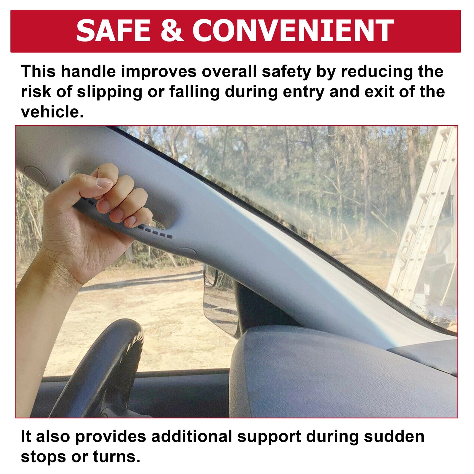 Left Driver Pull Handle for Dodge Ram (2002-2010)
