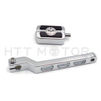 Chrome Rear Heel Shift Lever Skull Shifter Peg for Harley Road Glide (2016–2018)