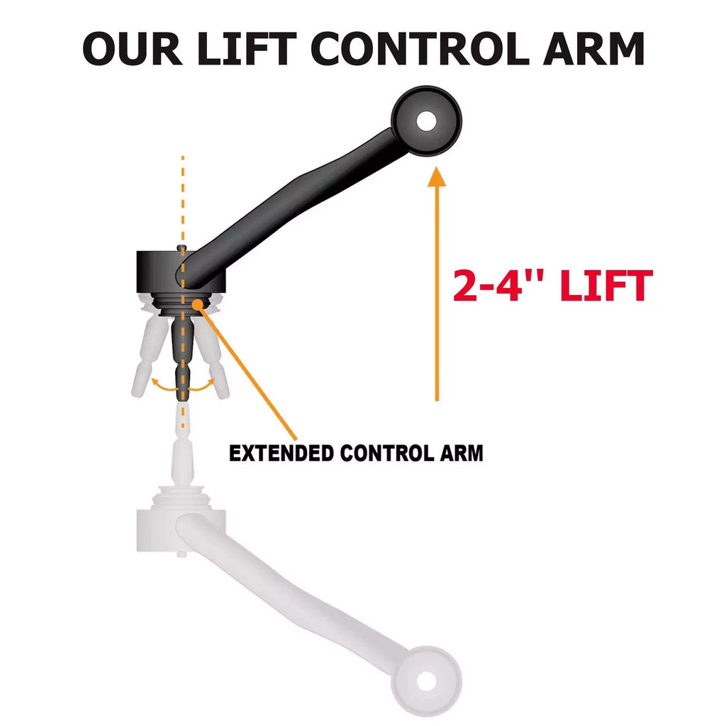 2-4" Lift Front Upper Control Arm Suspension Kit for Ford F150 (2009–2023)