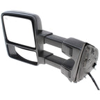 Tow Mirror for Ford F-250 Super Duty (2008–2009) Driver Side Power Heated Memory
