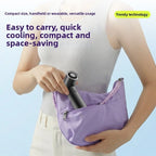 Compact Handheld Fan USB Rechargeable 100 Levels (15.1x7.1x4.35cm)