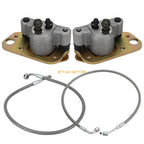 Front Brake Calipers & Hose Lines for Polaris Scrambler 500 (2005–2009)