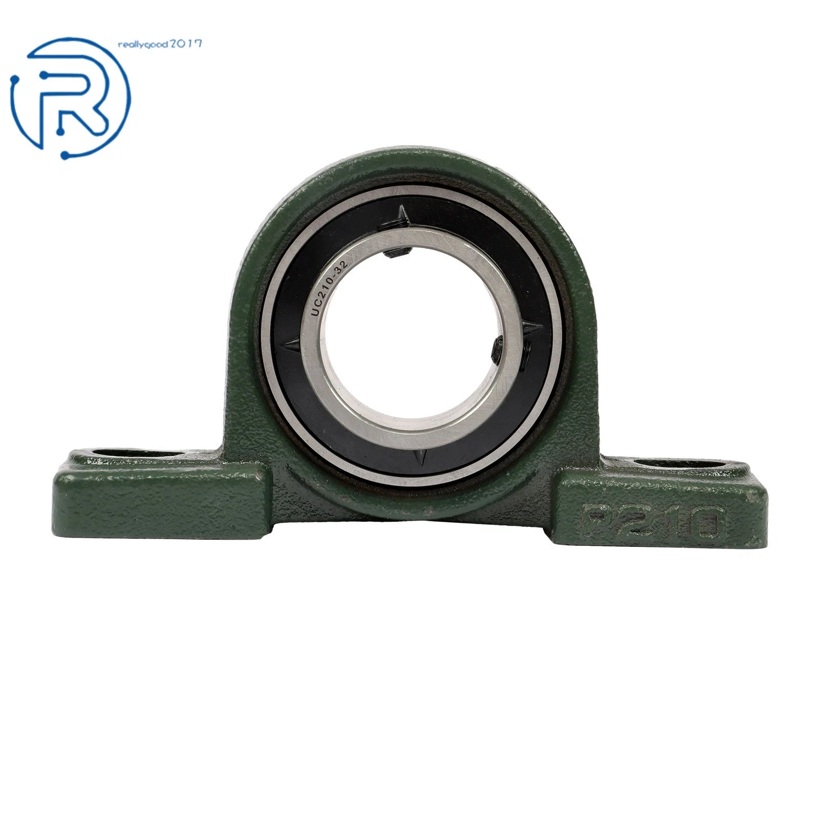 Set of 4 UCP210-32 Pillow Block Bearings for Various Applications (2" Bore)