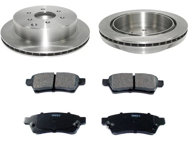Rear Brake Pad and Rotor Kit for Suzuki Equator (2009–2012) CR245NW