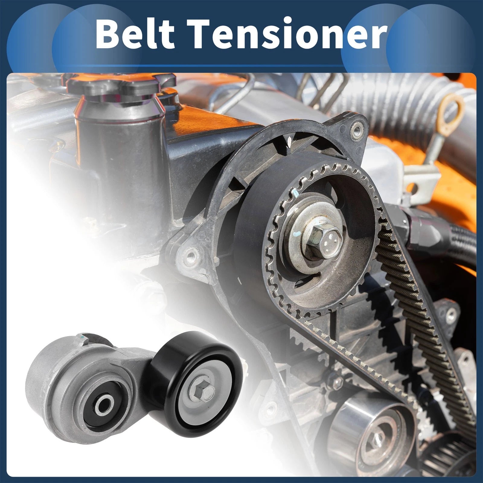 Belt Tensioner for Kia Soul 1.6L L4 (2010–2011) No. 252812B010 Metal