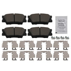 Set of 4 Rear Ceramic Brake Pads for Lexus ES300h (2013–2018) ES350 (2007–2018)
