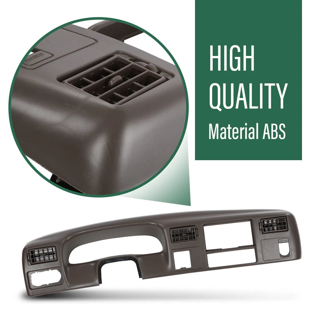 Dash Instrument Cluster Radio Trim Bezel for Ford F250 F350 (1999–2004)