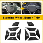 12x Steering Wheel Switch Button for Mercedes E-Class C200 E250 E350 GLK250 (2009–2016)