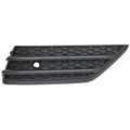 Replacement Black Textured ABS Plastic Front Passenger Lower Bumper Cover Grille
