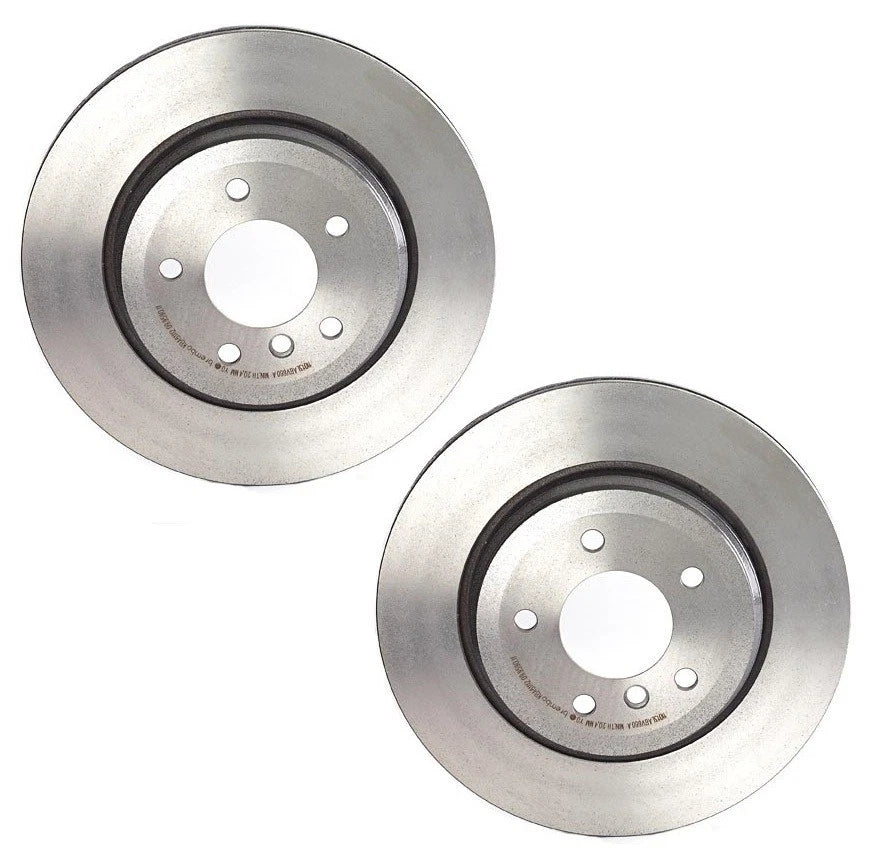 Set of 2 Brembo Rear Disc Brake Rotors for BMW E46 330Ci 330i 330xi (2000–2006)