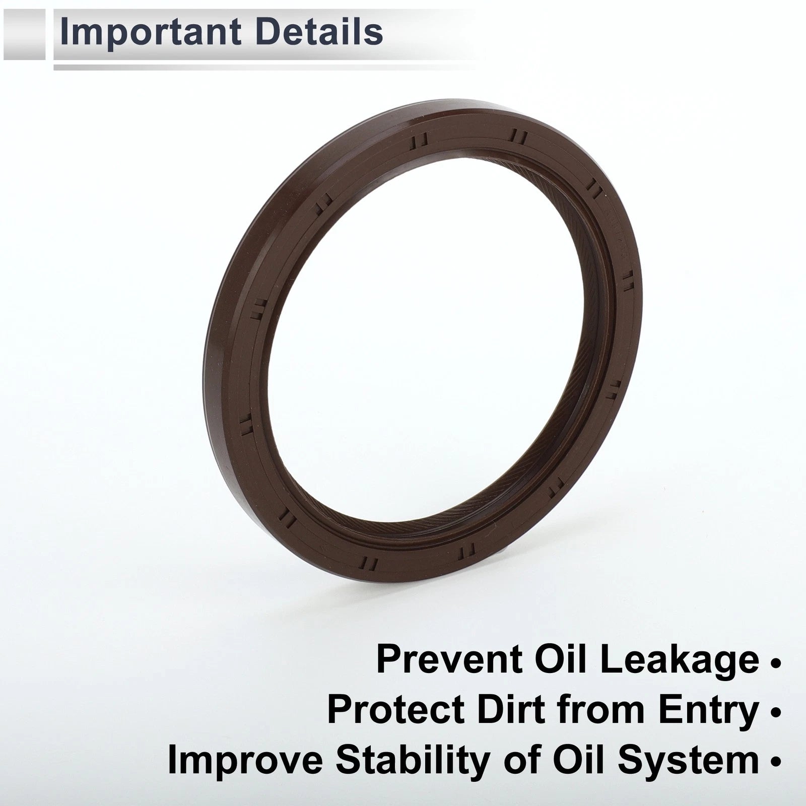 1 Pc Rear Crankshaft Oil Seal for Honda Accord (1990–2002) No. 91214-PAA-A01/91214-PLE-003