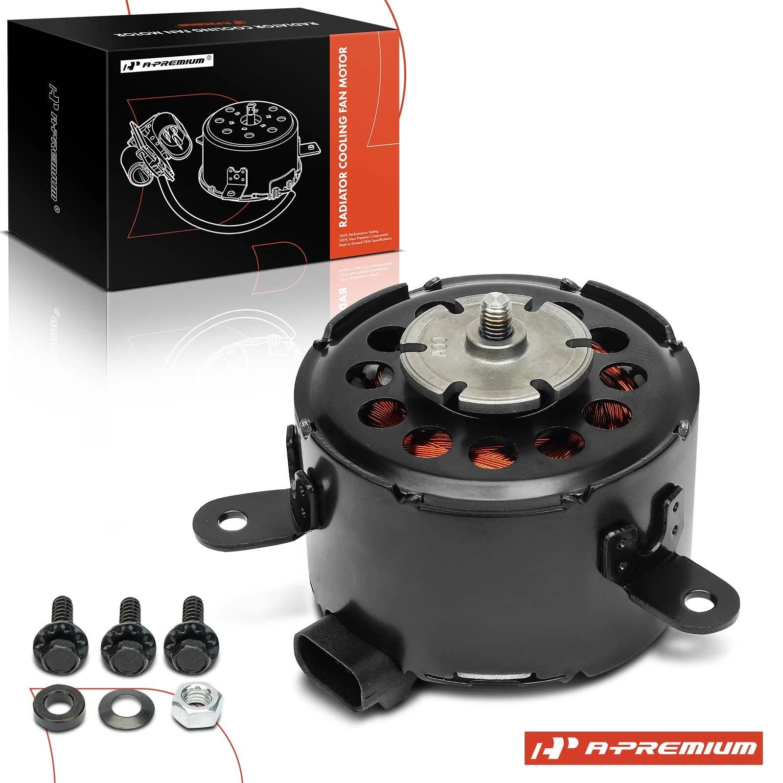 Left Radiator Fan Cooling Motor for Chevrolet Malibu Pontiac Grand Am (2000–2005)