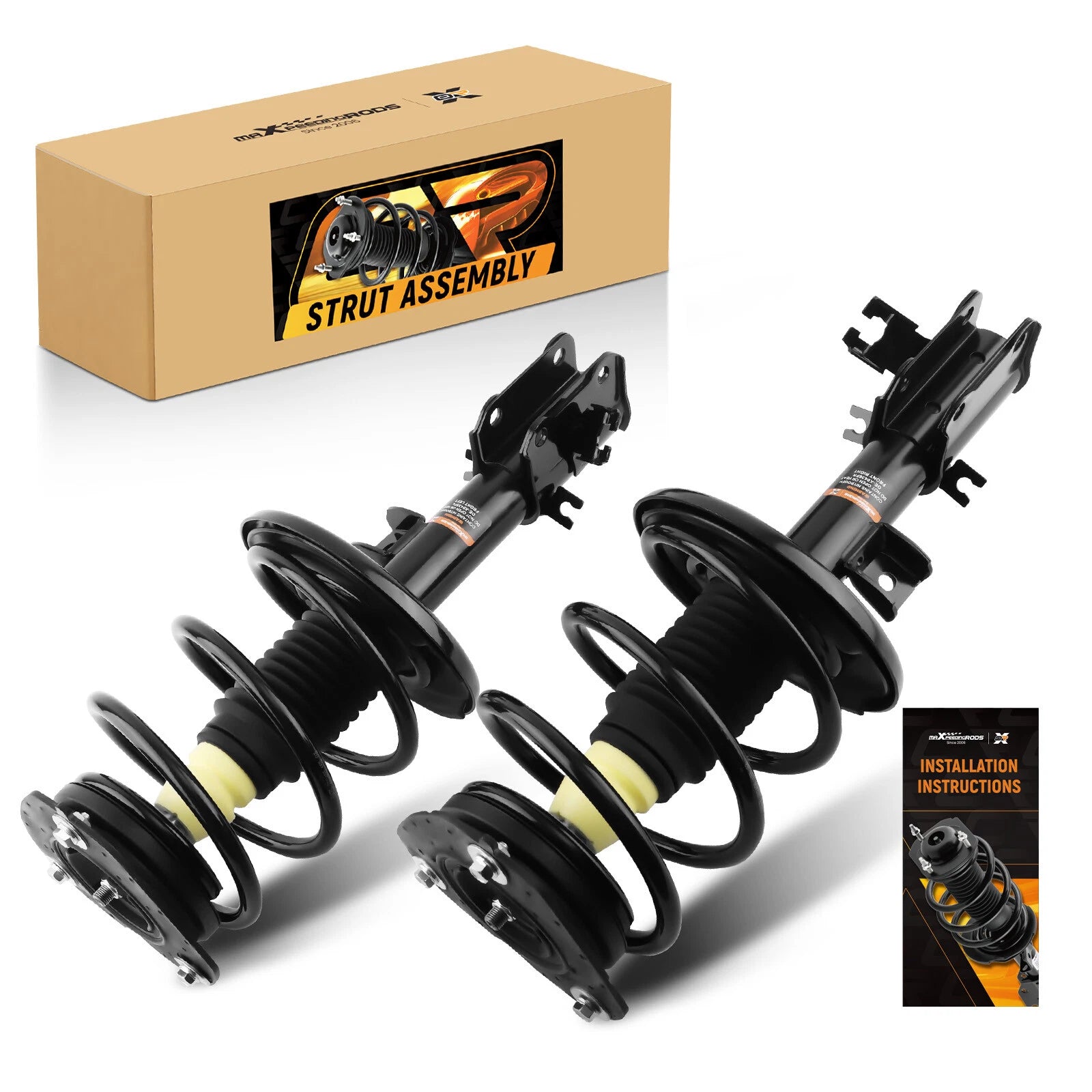 Set of 2 Front Left and Right Struts for Nissan Altima (2007-2013)