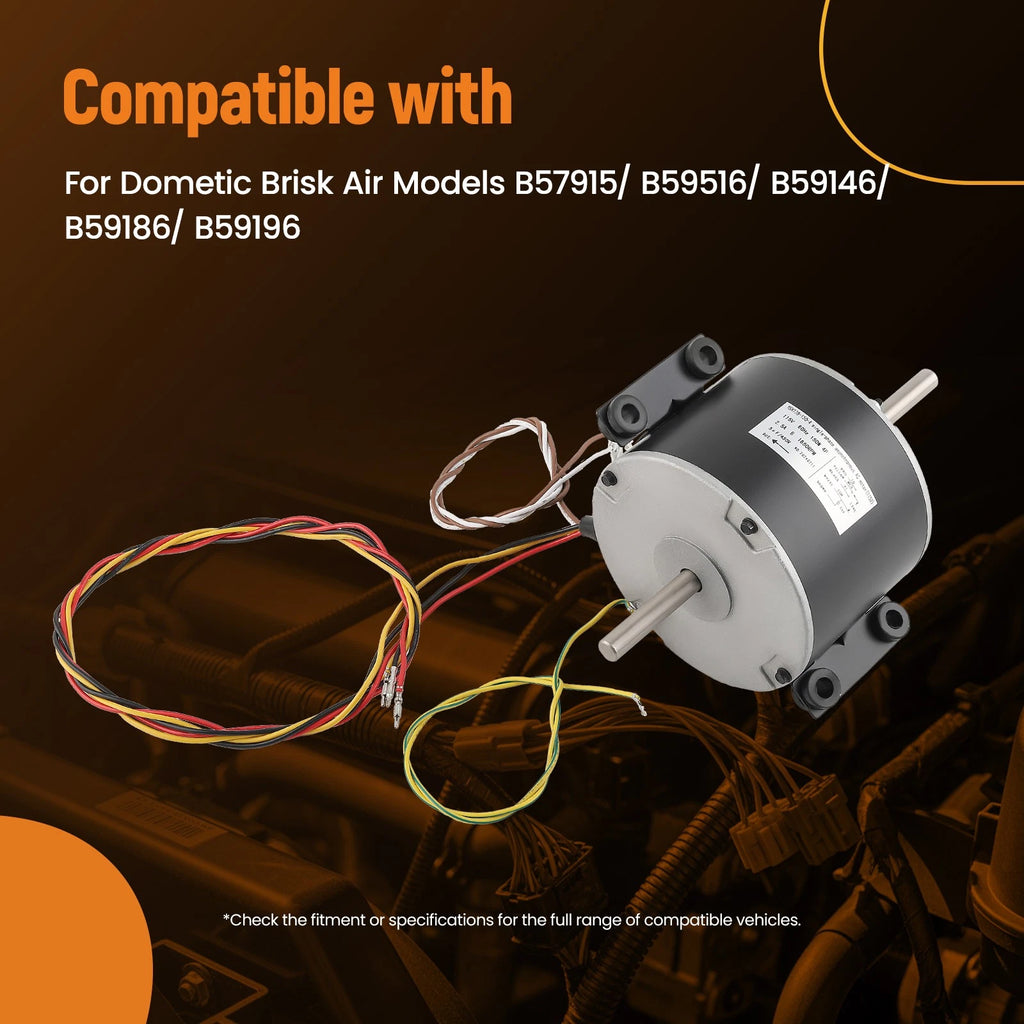 HV/AC Fan Motor for Dometic B57915.711C0 B57915.711J0 B59146.711C0 (2010–2023)