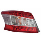 Outer Tail Light Assembly Passenger Side Replacement for Nissan Sentra (2013–2015)