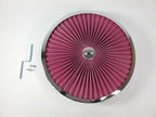 Washable Air Cleaner Assembly Chrome 4BBL Offset Base for Universal (2000–2026)