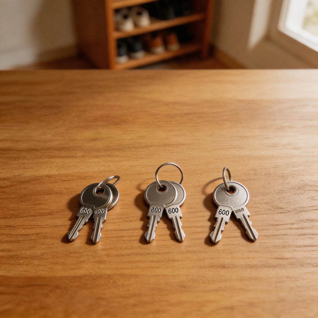 16mm Zinc Alloy Cam Lock for Cabinets & Drawers (Includes 3 Keys)