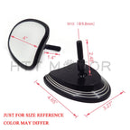 Chrome Rearview Fairing Mount Mirrors for Harley Touring FLHX FLHT (2014–2023)