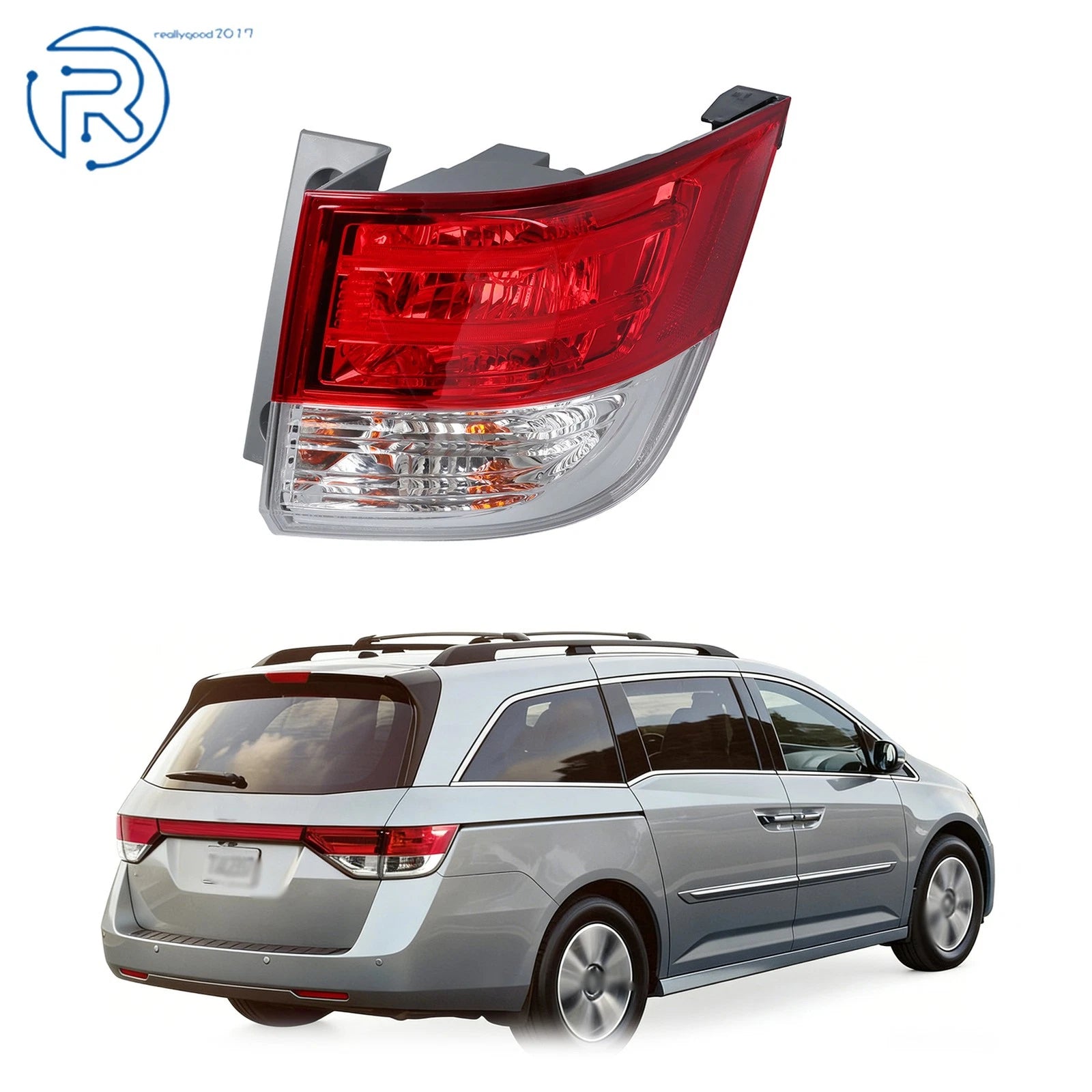 Tail Lights for Honda Odyssey (2014–2017) Right RH Side Rear Outer