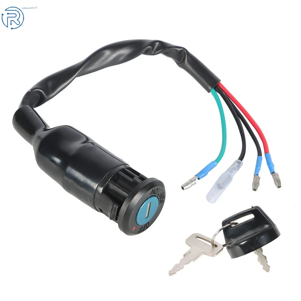 Ignition Key Switch for Honda FourTrax TRX200SX (1986–1987) ATV