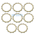 Clutch Friction Plate Kit for Kawasaki ZX750 Ninja 750R GPX750R (1987–1990) 13088-1051