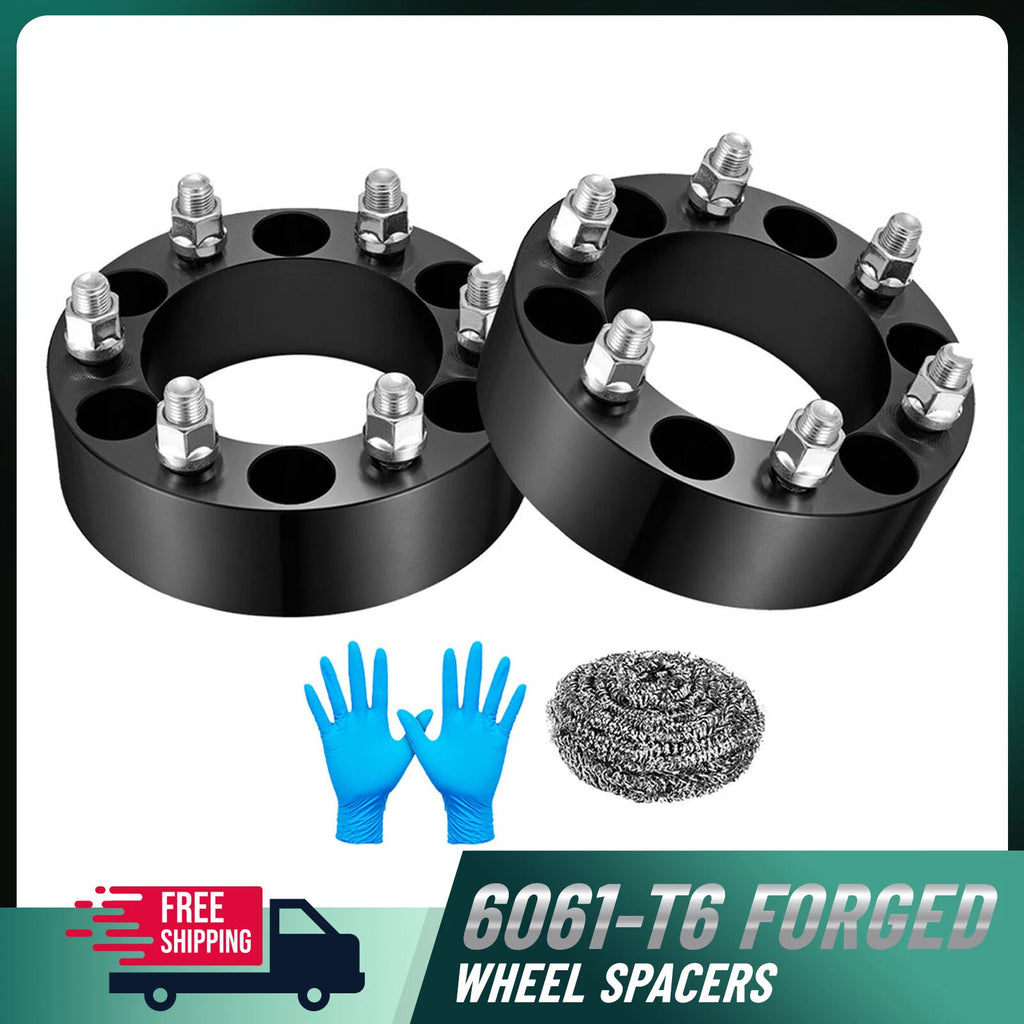 2 in 6x5.5 Wheel Spacers for Toyota Tacoma (1995–2022) 6 Lug Only