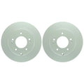 Set of 2 Bosch QuietCast Rear Disc Brake Rotors for Azera Sonata Optima (2006–2018)